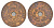 Южная Родезия 1 пенни 1947 Георг VI (1936-1952) KM 8a бронза 4179-646