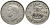 Великобритания 1 шиллинг 1950 Георг VI (1936-1952), Английский герб KM 876, Spink 4108 медно-никель 4171-616