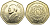 Иордания 1/4 динара 1997 KM 61 никель-латунь aUNC 1525-622
