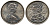 Каймановы острова 10 центов 1972 черепаха КМ 3 медно-никель UNC M55-06