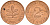 ФРГ 2 пфеннига 1986 D J.381a, KM 106a сталь плакированная медью    4598-916