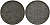 Бельгия 1 франк 1943 Belgique - Belgie, Леопольд III (1934-1947), германская оккупация, Вторая мировая война KM 127 цинк 4161-532
