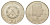 ГДР 20 марок 1972 A, Фридрих Шиллер (1759-1805) KM 40 медно-никель 4634-111
