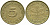 ФРГ 5 ПФЕННИГОВ 1971 J KM 107, J. 382 сталь плакированная латунью 112-145