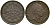 Швеция 2/3 скиллинга 1855 Оскар I (1844-1859) KM 663 медь 4384-653