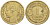 Франция 1 франк 1939 тип Морлон KM 885, LE FRANC 219.10 алюминиевая бронза 4402-854