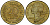 Франция 20 сантимов 1990 тип Marianne KM 930 медь алюминий никель 4135-637