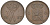 Нидерланды 1 цент 1827 Виллем I (1815-1840) KM 47 медь 4181-361