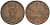 Ганновер 1 пфенниг 1850 B, Эрнст Август (1837-1851) KM 201.1, AKS 129, J. 74 медь 4608-1056