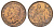 Великобритания 1 пенни 1937 Георг VI (1936-1952) КМ 845, Spink 4114 бронза 4120-941