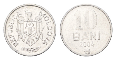 Молдавия (Молдова) 10 бань (бани) 2004 KM 7 алюминий UNC 4694-1049
