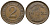ГЕРМАНИЯ 2 РЕЙХСПФЕННИГА 1924 A KM 38, J. 314 бронза 176-215