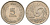 Сингапур 5 центов 1980 большая белая цапля KM 2 медно-никель 4623-414