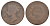 Стрейтс Сетлментс 1 цент 1845 Виктория (1837-1901) KM 3 медь 4642-422
