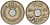 Фиджи 1 пенни 1934 Георг V (1910-1936) KM 2 медно-никель 51-1415