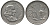 ЮАР 20 центов 1965 SUID, Ян ван Райбек KM 69.2 никель 4122-156