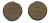 РОССИЯ 1 КОПЕЙКА 1759 медь 61-423