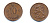 Финляндия 10 пенни 1935 республика (1918-1962) KM 24 медь 51-5453