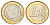 Бельгия 1 евро 1999 Альберт II (1993-2013) KM 230 биметалл UNC 4654-711