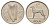 Ирландия 6 пенсов 1928 собака, ирландский волкодав KM 5 никель 4682-548