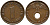 ГЕРМАНИЯ 1 РЕЙХСПФЕННИГ 1939 А KM 89, J.361 бронза 179-1025