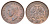 ЮАР 1/4 пенни (фартинг) 1950 Георг VI (1936-1952) KM 32.1 бронза 4392-254