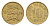 Эстония 10 сентов 1996 KM 22 латунь UNC 4696-152