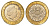 Великобритания 2 фунта 2008 Елизавета II (1952-2022) KM 994, Spink 4570 (K9) биметалл aUNC 76-412