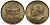 Кения 5 центов 1970 Джомо Кениата KM 10 никель латунь XF-UNC 4390-552
