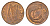 Ирландия 1 пенни 1980 мифологическая птица лира KM 20 бронза aUNC 4690-423