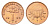 Малайзия 1 сен 1995 KM 49 сталь плакированная бронзой UNC 4614-663