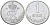 ДАНИЯ 1 ЭРЕ 1969 С; S, ФРЕДЕРИК IX (1947-1972) КМ 839.2 цинк 3309-114