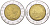 ИТАЛИЯ 500 ЛИР 1991 R, КРИВИНАЛЬСКИЙ ДВОРЕЦ В РИМЕ KM 111 биметалл 4551-551