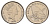 Остров Мэн 5 пенсов 1990 Елизавета II (1952-2022) KM 209.2 медно-никель aUNC 4682-458