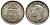 Великобритания 6 пенсов 1943 Георг VI (1936-1952) KM 852, Spink 4084 серебро 186-1012
