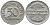 ГЕРМАНИЯ 50 ПФЕННИГОВ 1922 D KM 27, J. 301 алюминий 24-1052