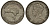 Новая Зеландия 1 флорин 1934 Георг V (1910-1936), птичка киви KM 4 серебро 272-1232