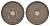 Дания 5 эре 1928 N, Кристиан X (1912-1947) KM 828 бронза 4638-613
