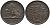 БЕЛЬГИЯ 2 САНТИМА 1870 BELGES KM 35.1 медь 95-651