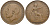Великобритания 1 пенни 1921 Георг V (1910-1936) KM 810, Spink 4051 бронза 115-212