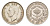 ЮАР 6 пенсов 1944 редкий год, тираж - 228.000 экземпляров KM 27 серебро 1527-1135