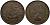 Великобритания 1/2 пенни 1959 Елизавета II (1952-2022) KM 896, Spink 4158 бронза 51-2141