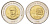 Доминиканская Республика (Доминикана) 10 песо 2008 KM 106 биметалл UNC 4693-114