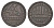 Мюнстер 3 пфеннига 1753 Монетный двор кафедрального капитула KM 431 медь 633-1633