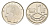 Бельгия 1 франк 1989 Belgique, Бодуэн I (1951-1993) KM 170 железо плакированное никелем 4632-562