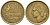Франция 10 франков 1950 петух KM 915.1, Le Franc 363.2 алюминиевая бронза 4142-1244