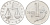 Италия 1 лира 1955 R, весы KM 91 алюминий  UNC  4594-154