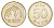 Южная Корея 50 вон 1989 KM 34 медь цинк никель UNC 4684-724