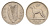Ирландия 6 пенсов 1964 собака, ирландский волкодав KM 13a медно-никель 4687-938