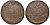 Россия 5 копеек 1768 ЕМ, Екатерина II (1762-1796), Орел образца 1763-1767 Биткин 614 медь 1103-5-42
